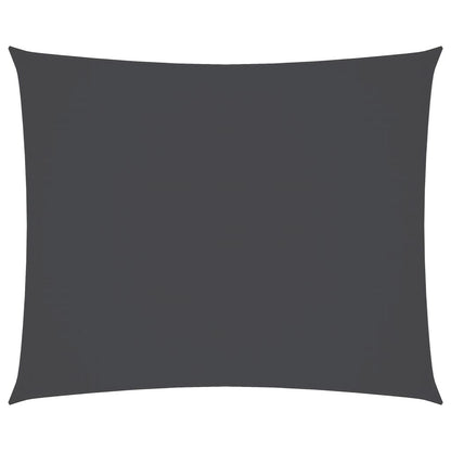 Parasole a Vela Oxford Rettangolare 3,5x4,5 m Antracite | homemem39