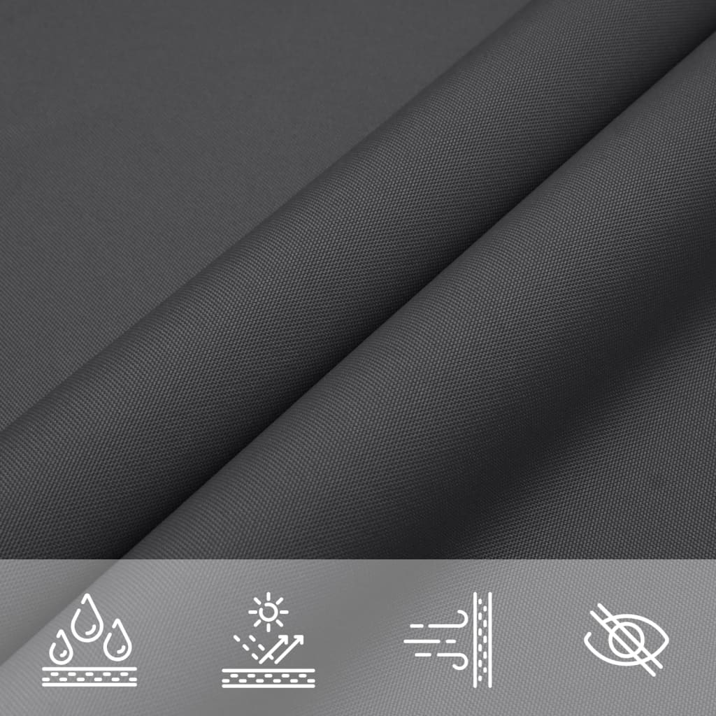Parasole a Vela Oxford Rettangolare 3,5x5 m Antracite | homemem39