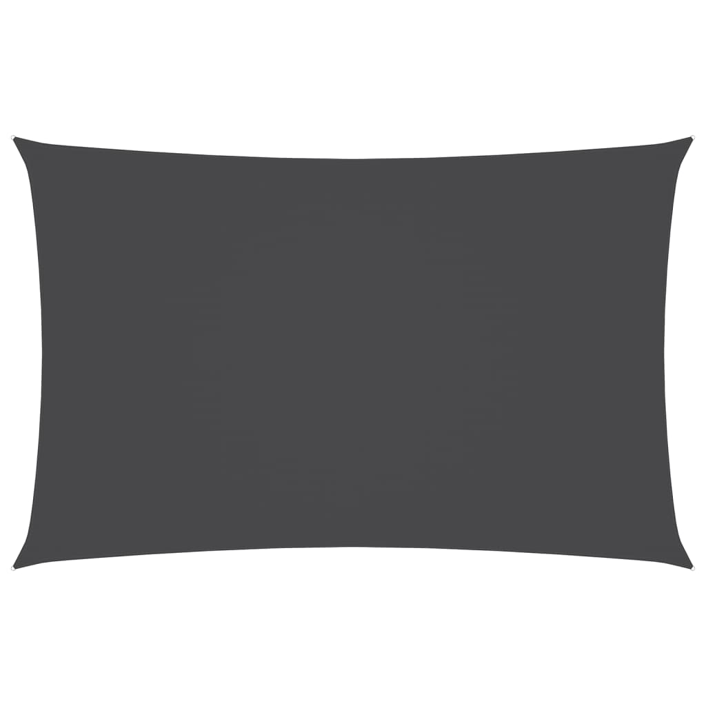 Parasole a Vela Oxford Rettangolare 4x7 m Antracite | homemem39