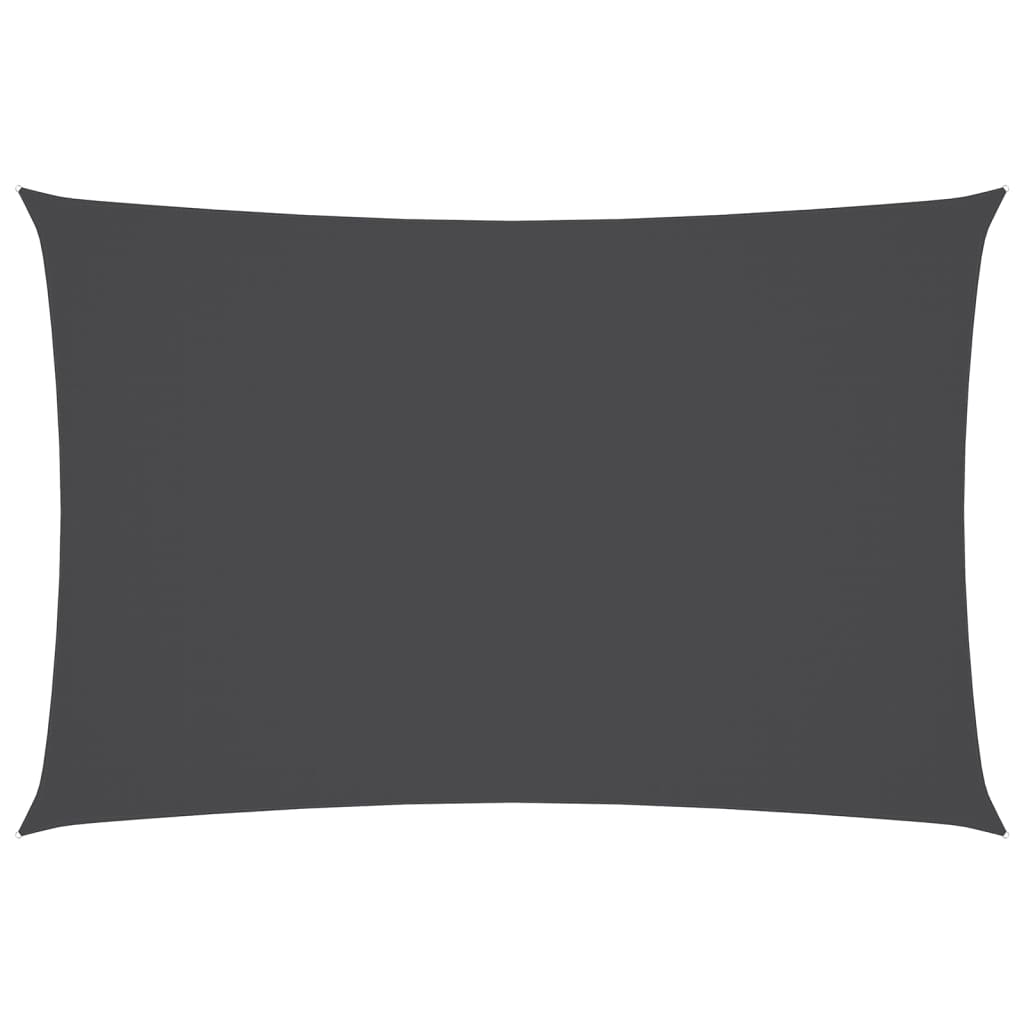 Parasole a Vela Oxford Rettangolare 5x7 m Antracite | homemem39