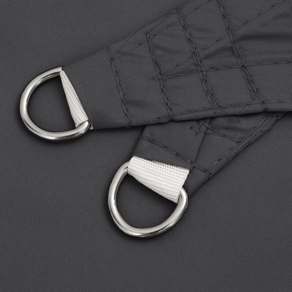 Parasole a Vela Oxford Rettangolare 5x7 m Antracite | homemem39