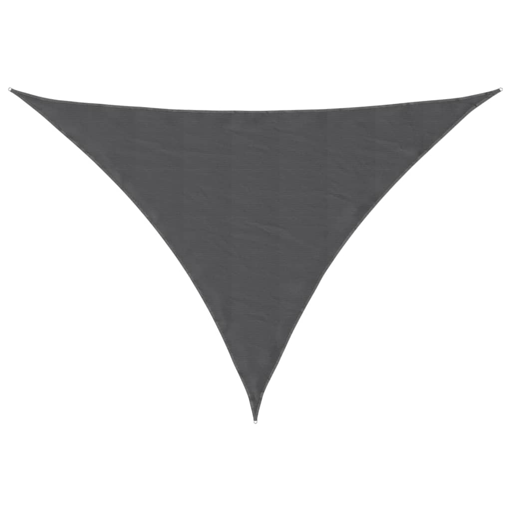 Parasole a Vela Oxford Triangolare 3x4x5 m Antracite | homemem39