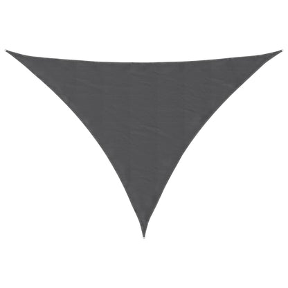 Parasole a Vela Oxford Triangolare 4x4x5,8 m Antracite | homemem39