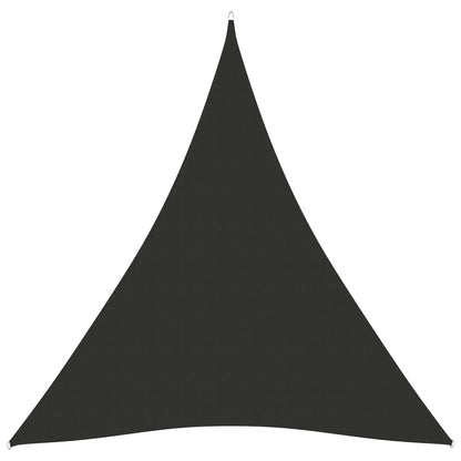 Parasole a Vela Oxford Triangolare 4x5x5 m Antracite | homemem39