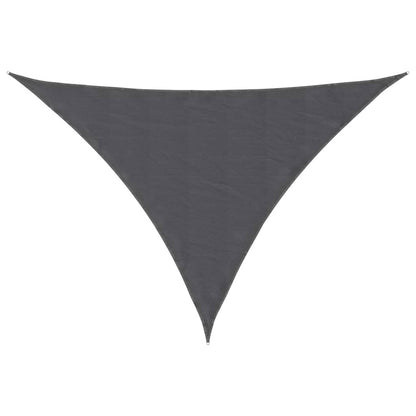 Parasole a Vela Oxford Triangolare 4x5x5 m Antracite