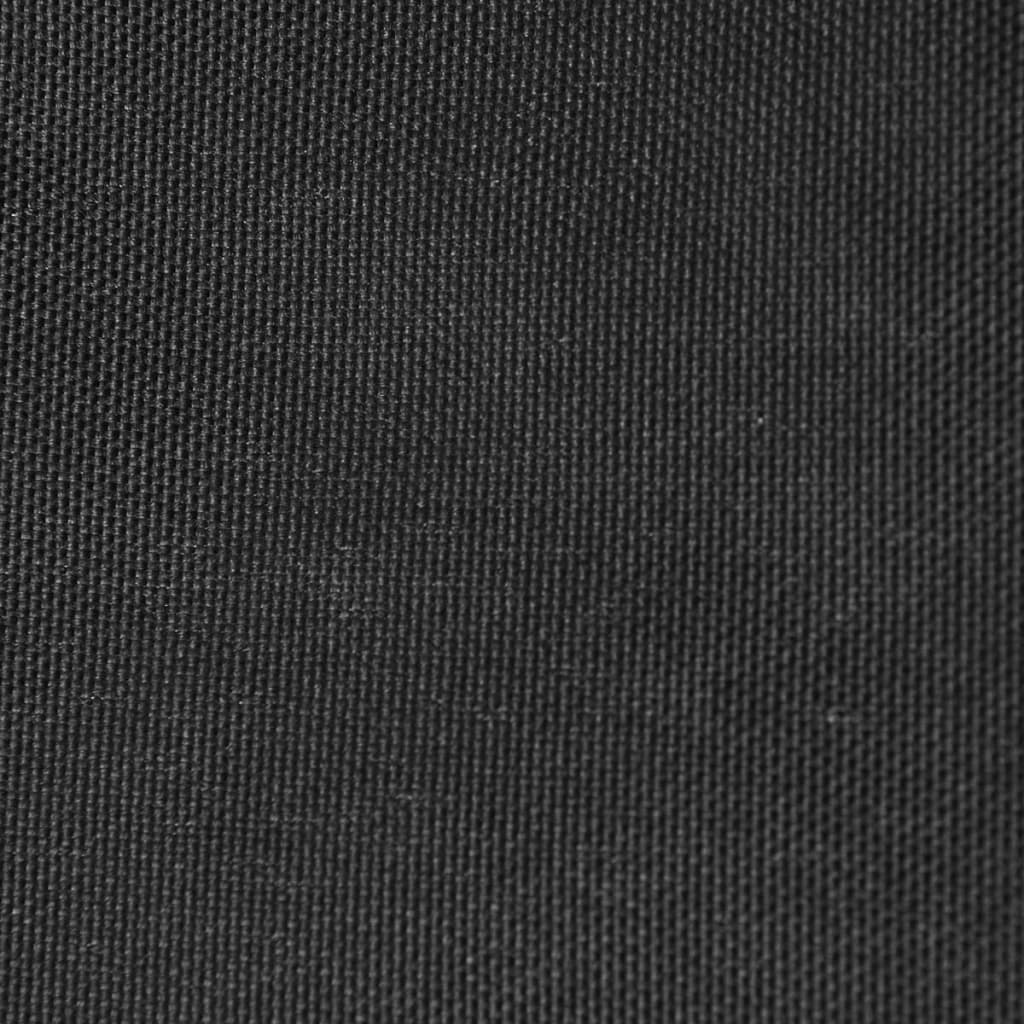 Parasole a Vela Oxford Triangolare 4x5x5 m Antracite
