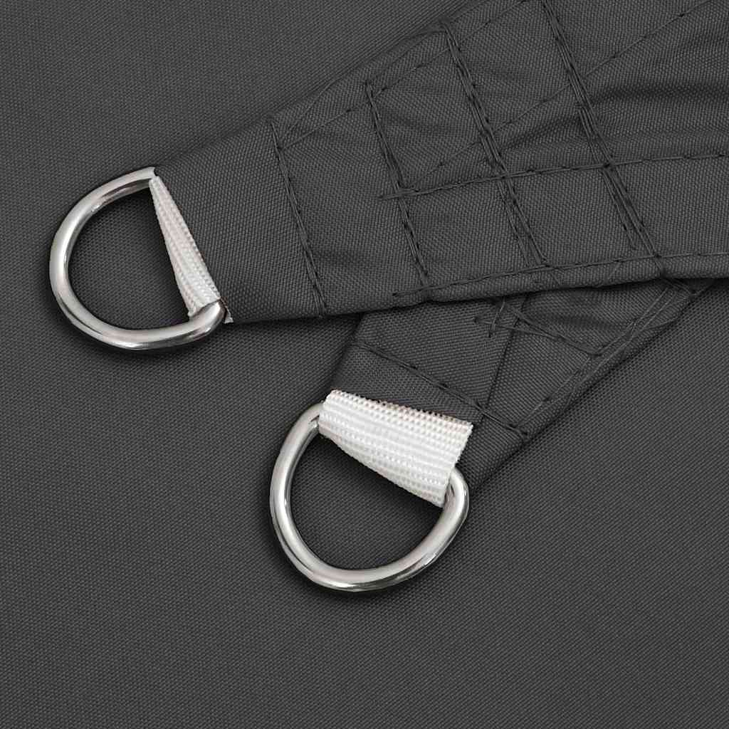 Parasole a Vela Oxford Triangolare 4x5x5 m Antracite