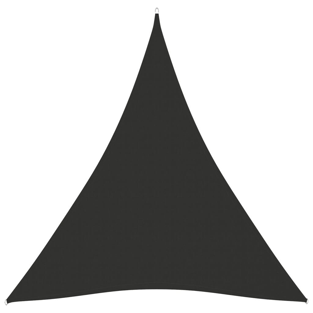 Parasole a Vela Oxford Triangolare 4x5x5 m Antracite | homemem39
