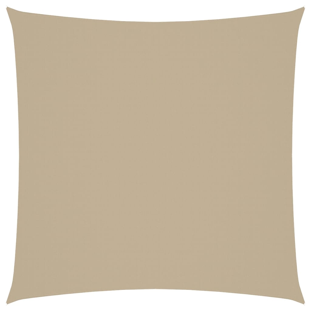 Vela Parasole in Tela Oxford Quadrata 5x5 m Beige | homemem39