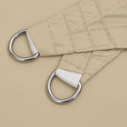 Parasole a Vela Oxford Rettangolare 2x3 m Beige