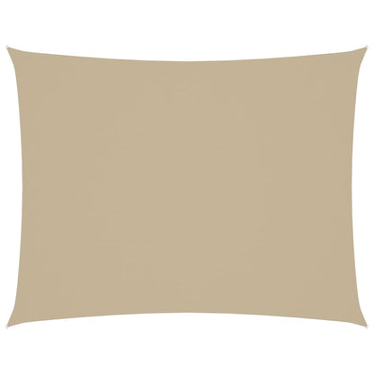 Parasole a Vela Oxford Rettangolare 2x3,5 m Beige | homemem39