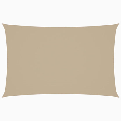 Parasole a Vela Oxford Rettangolare 2x4,5 m Beige - homemem39