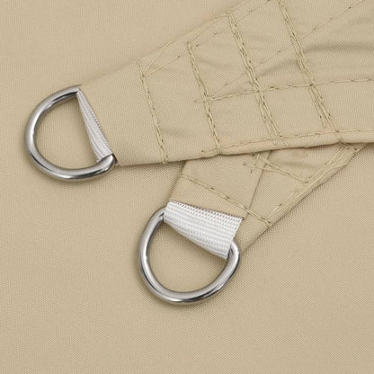 Parasole a Vela Oxford Rettangolare 3x4 m Beige | homemem39