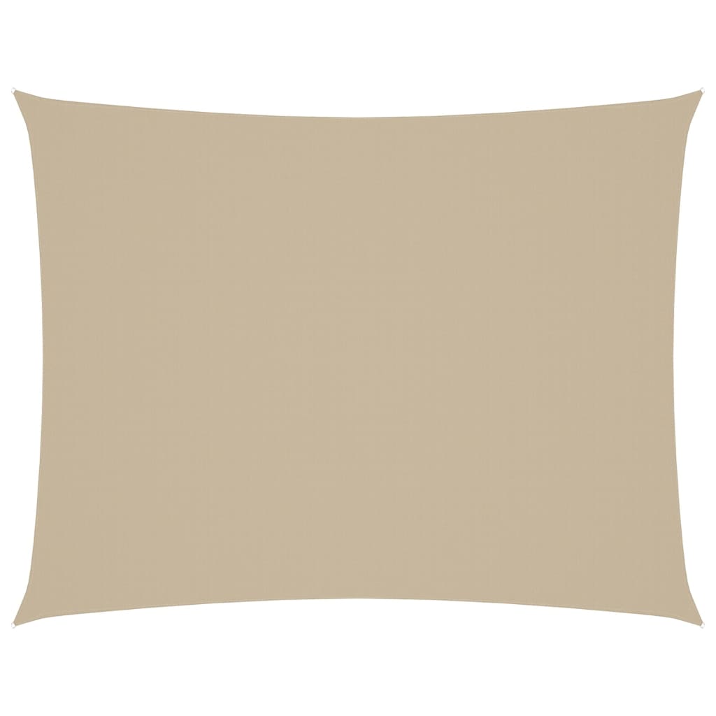 Parasole a Vela Oxford Rettangolare 3x4,5 m Beige - homemem39