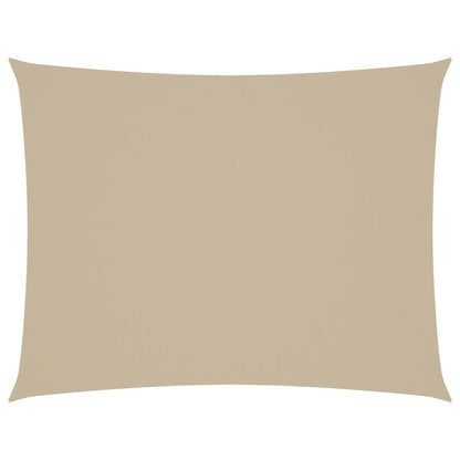 Parasole a Vela Oxford Rettangolare 3x4,5 m Beige - homemem39