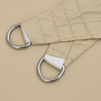 Parasole a Vela Oxford Triangolare 3x3x4,24 m Beige | homemem39