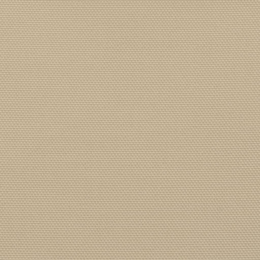 Parasole a Vela Oxford Triangolare 4x4x4 m Beige