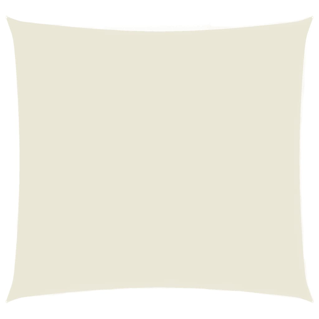 Vela Parasole in Tela Oxford Quadrata 5x5 m Crema | homemem39