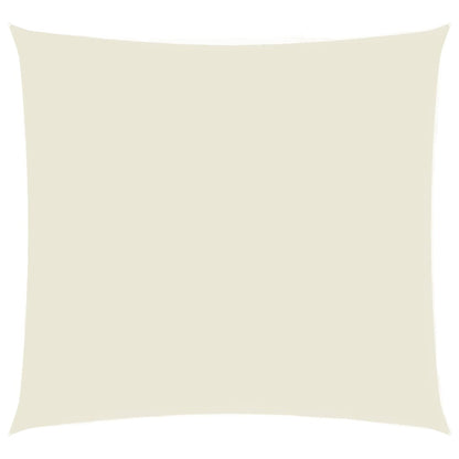 Vela Parasole in Tela Oxford Quadrata 5x5 m Crema