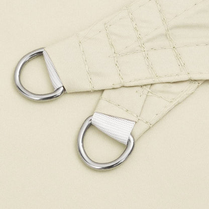 Parasole a Vela Oxford Rettangolare 2x2,5 m Crema