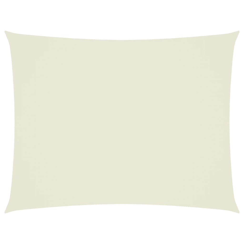 Parasole a Vela Oxford Rettangolare 3x6 m Crema | homemem39