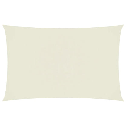 Parasole a Vela Oxford Rettangolare 4x7 m Crema | homemem39