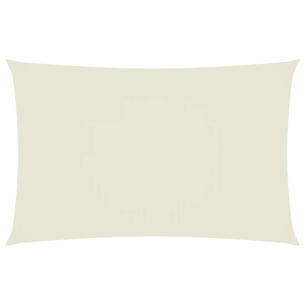 Parasole a Vela Oxford Rettangolare 5x8 m Crema | homemem39