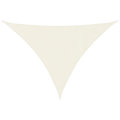 Parasole a Vela Oxford Triangolare 3x4x4 m Crema