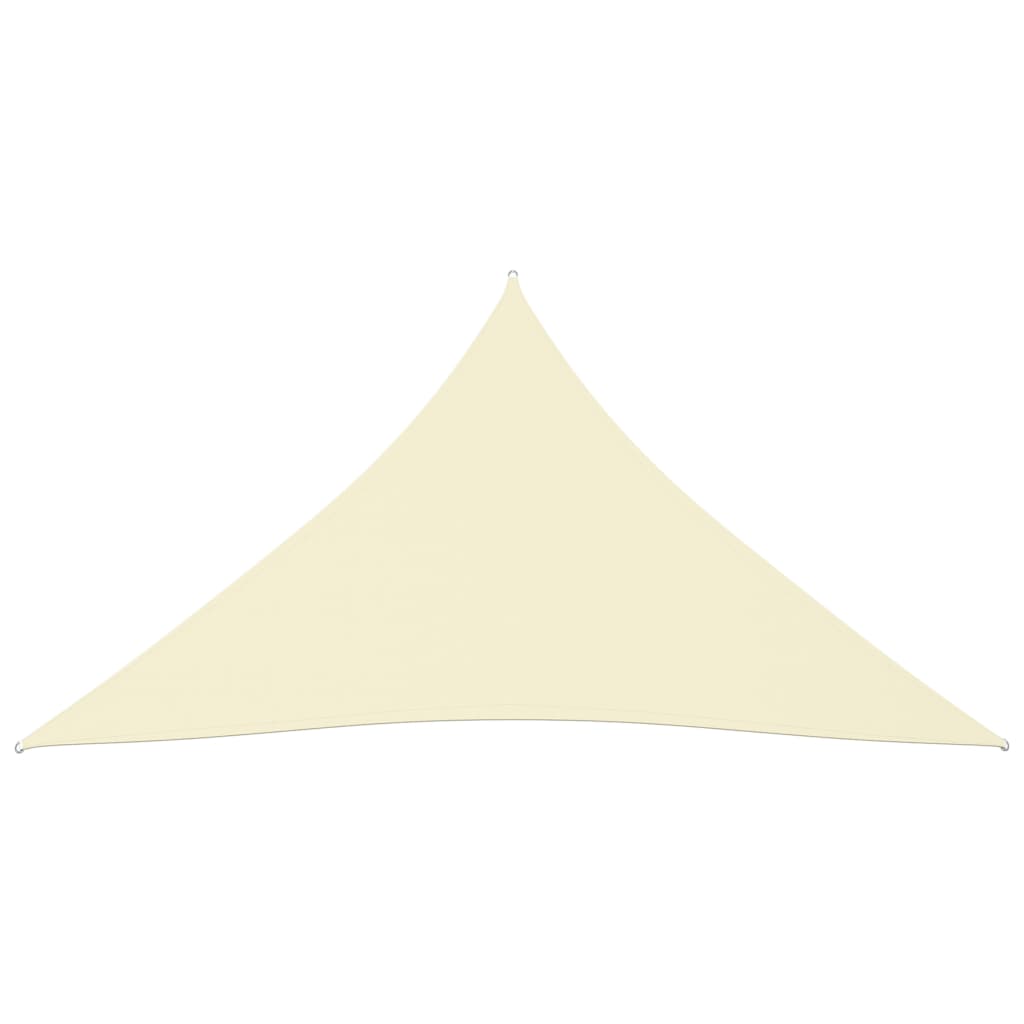 Oxford Triangular Parasol Sail 3x4x4 m Cream