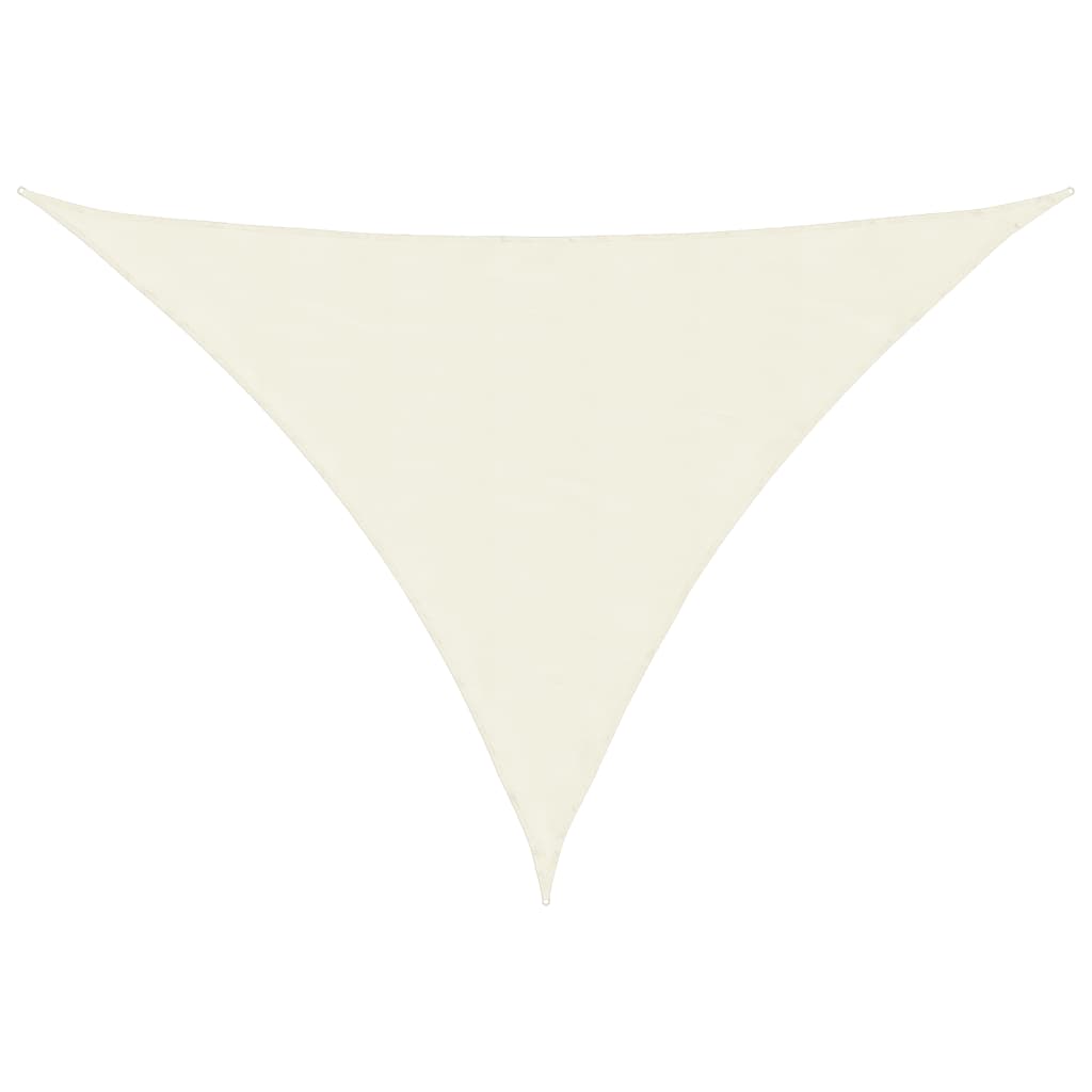 Oxford Triangular Parasol Sail 5x6x6 m Cream