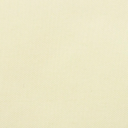 Parasole a Vela in Tela Oxford a Trapezio 2/4x3 m Crema