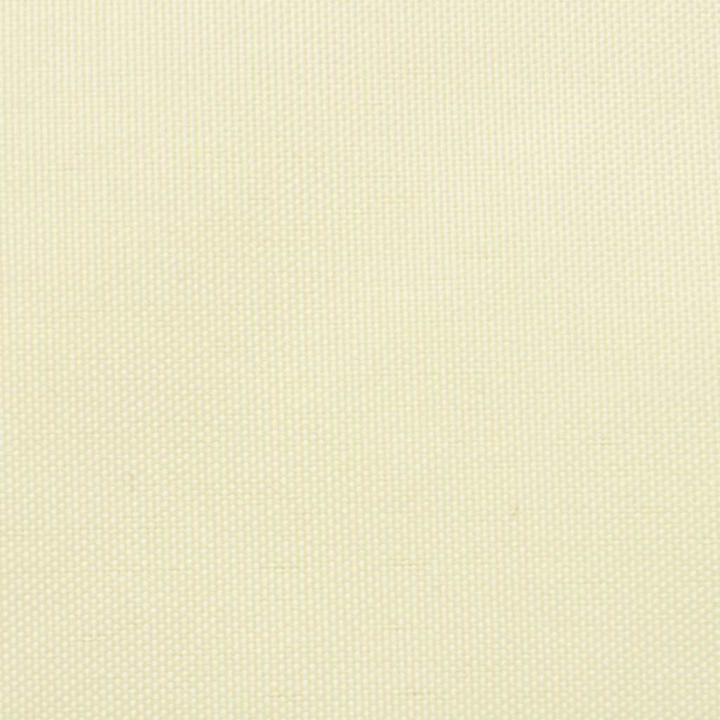 Parasole a Vela in Tela Oxford a Trapezio 2/4x3 m Crema