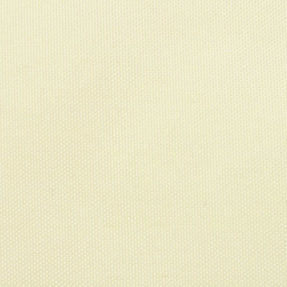 Parasole a Vela in Tela Oxford a Trapezio 2/4x3 m Crema