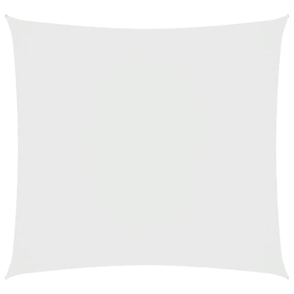 Square Oxford Canvas Sunshade Sail 2x2 m White