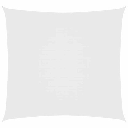 Parasole a Vela in Tela Oxford Quadrata 6x6 m Bianco