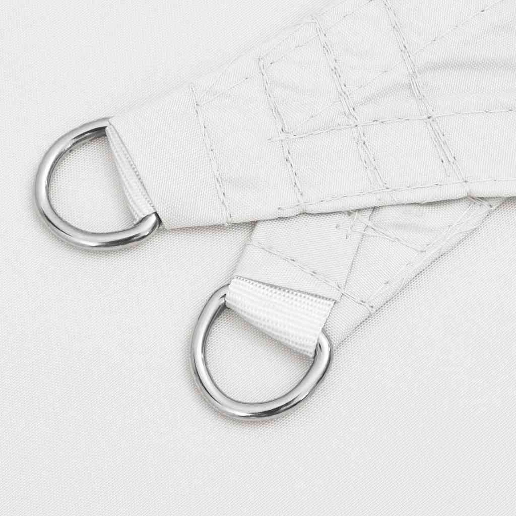 Parasole a Vela in Tela Oxford Quadrata 6x6 m Bianco | homemem39