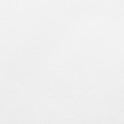 Parasole a Vela in Tessuto Oxford Rettangolare 2x3,5 m Bianco