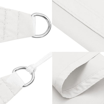 Parasole a Vela Oxford Rettangolare 2,5x4,5 m Bianco | homemem39