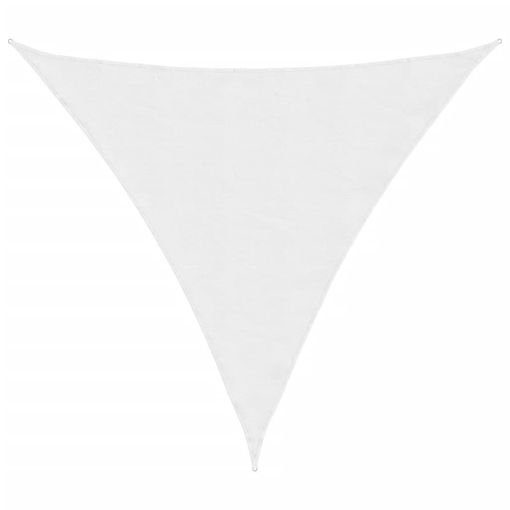 Oxford Triangular Parasol Sail 3.6x3.6x3.6 m White