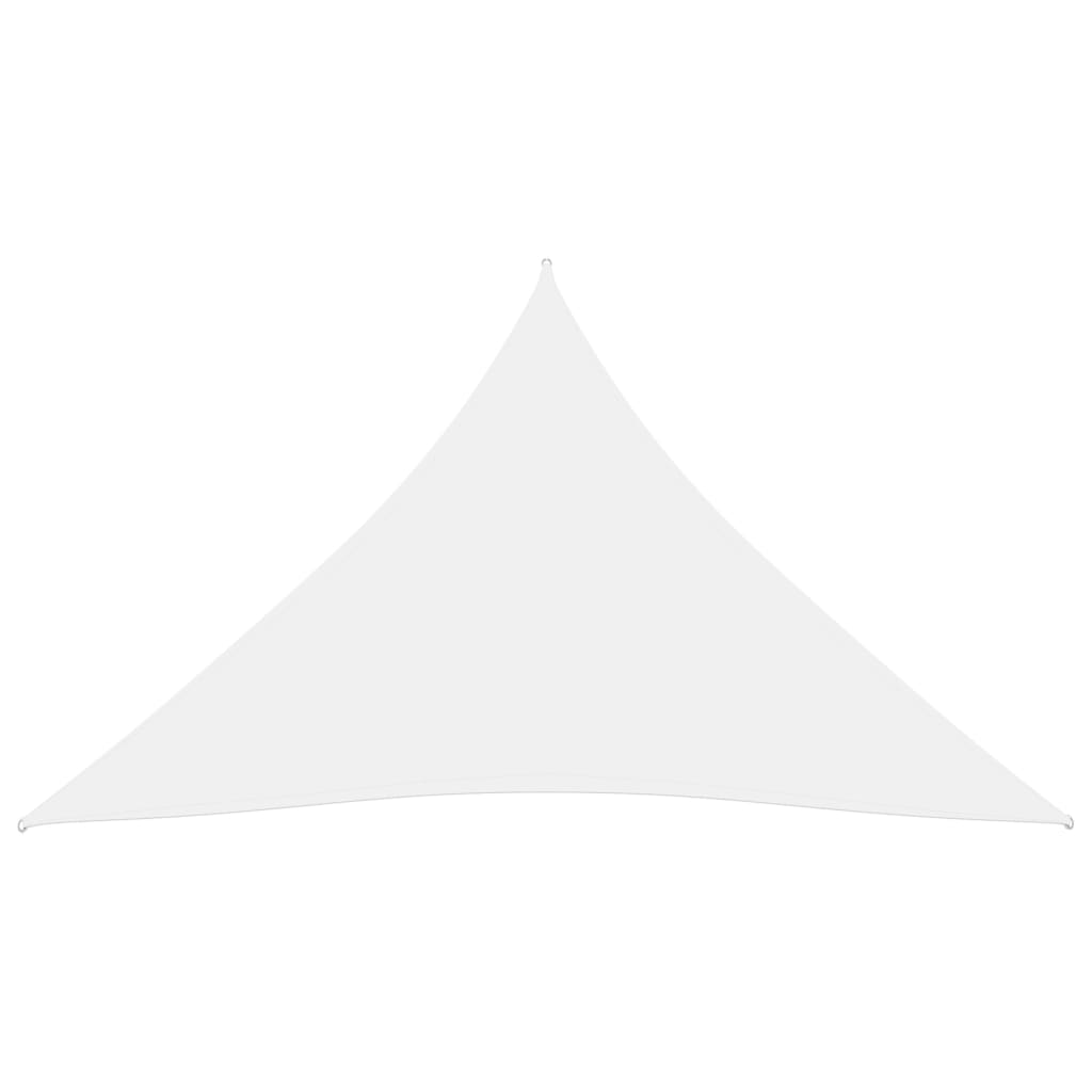 Oxford Triangular Parasol Sail 3.6x3.6x3.6 m White