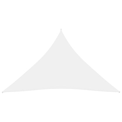 Oxford Triangular Parasol Sail 3.6x3.6x3.6 m White