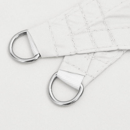 Parasole a Vela Oxford Triangolare 3x4x5 m Bianco