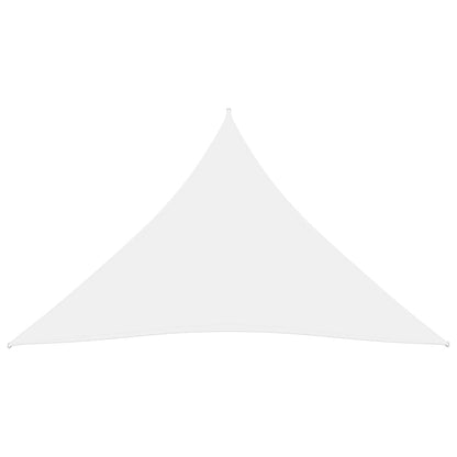 Oxford Triangular Parasol Sail 4x4x4 m White
