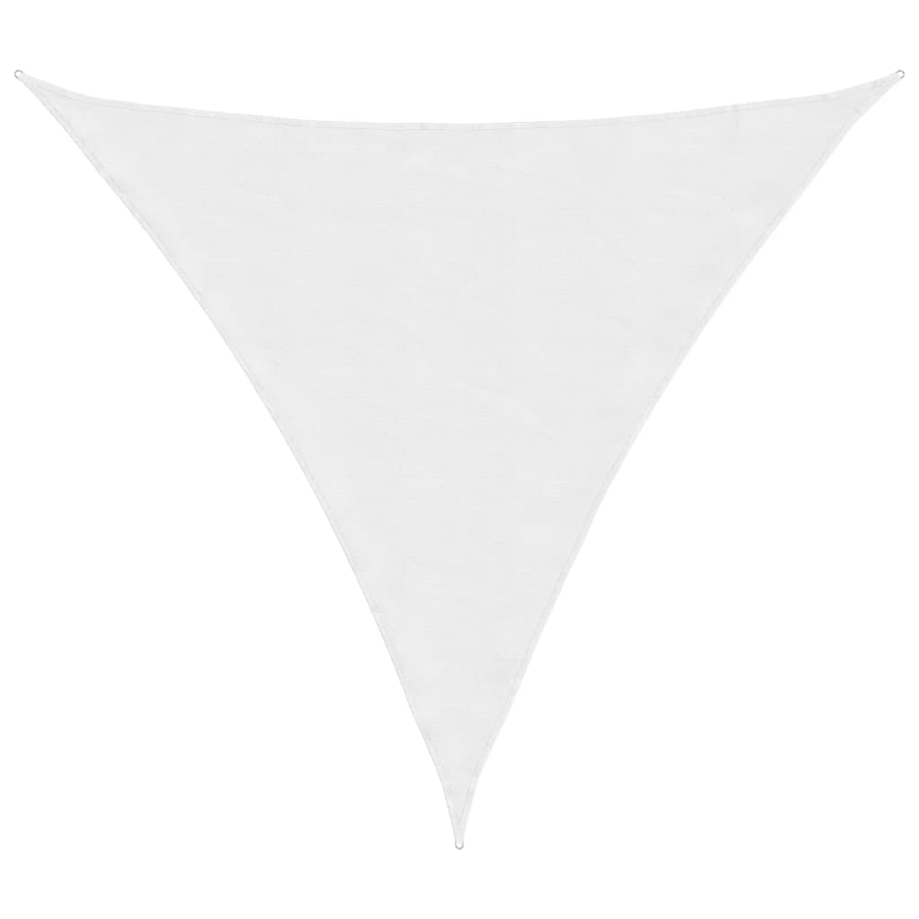 Oxford Triangular Parasol Sail 4.5x4.5x4.5 m White