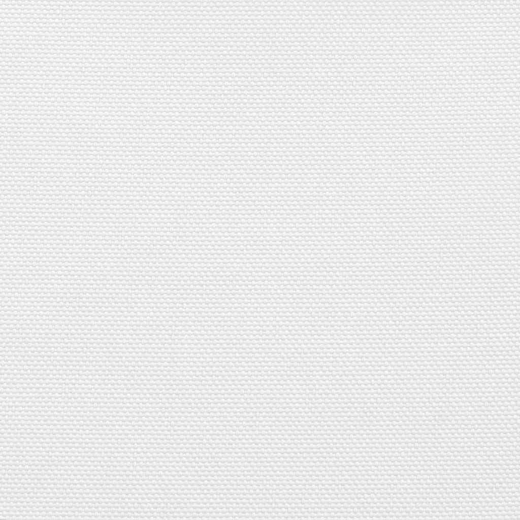 Parasole a Vela in Tessuto Oxford Triangolare 6x6x6 m Bianco | homemem39