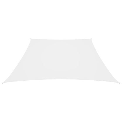 Parasole a Vela in Tela Oxford a Trapezio 2/4x3 m Bianco - homemem39