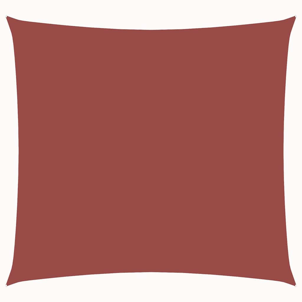 Vela Parasole in Tela Oxford Quadrata 3x3 m Terracotta | homemem39
