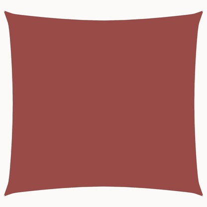 Vela Parasole in Tela Oxford Quadrata 4,5x4,5 m Terracotta