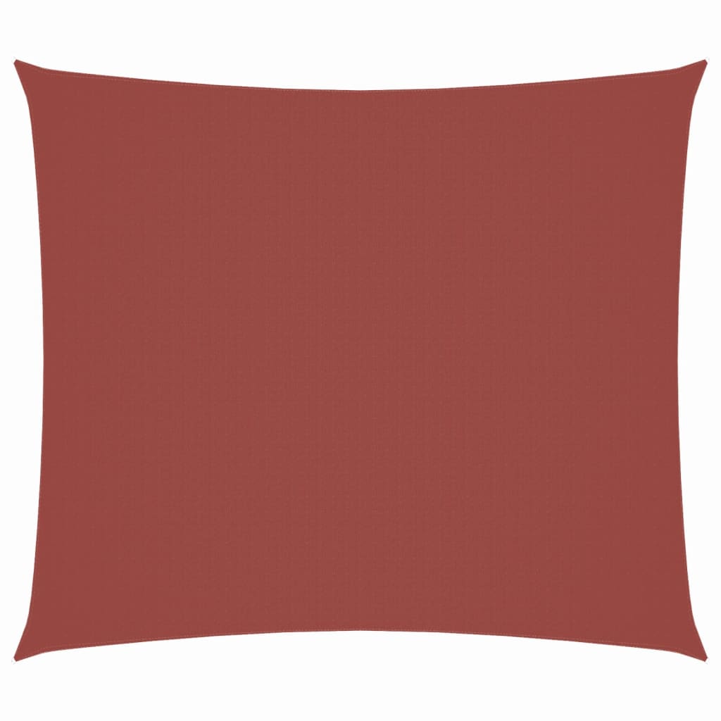 Parasole a Vela Oxford Rettangolare 2x2,5 m Terracotta | homemem39