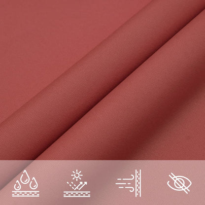 Parasole a Vela Oxford Rettangolare 2x2,5 m Terracotta | homemem39